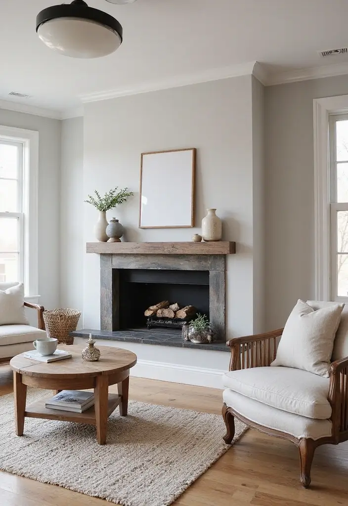 25 Farmhouse Fireplace Ideas That Radiate Warmth 18 25 Farmhouse Fireplace Ideas That Radiate Warmth - 18. Modern Farmhouse Elements