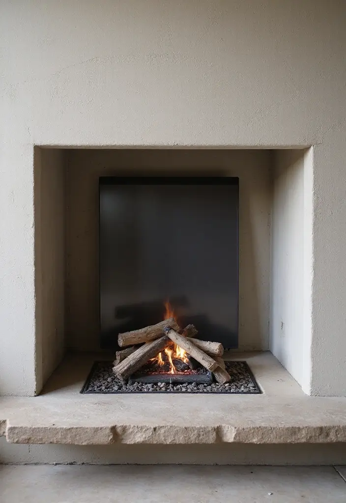 25 Fireplace Cover Ideas That Are Clever and Stylish 1 25 Fireplace Cover Ideas That Are Clever and Stylish - 1. Minimalist Metal Screens