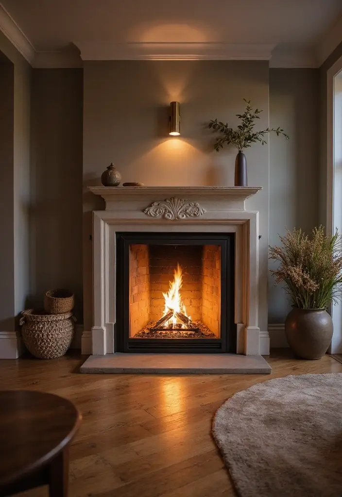 25 Fireplace Cover Ideas That Are Clever and Stylish 6 25 Fireplace Cover Ideas That Are Clever and Stylish - 6. Classic Glass Screens