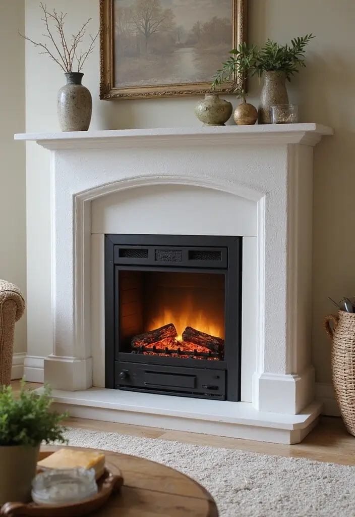 25 Fireplace Design Inspirations That Elevate Interiors 24 25 Fireplace Design Inspirations That Elevate Interiors - 24. Faux Fireplace Options