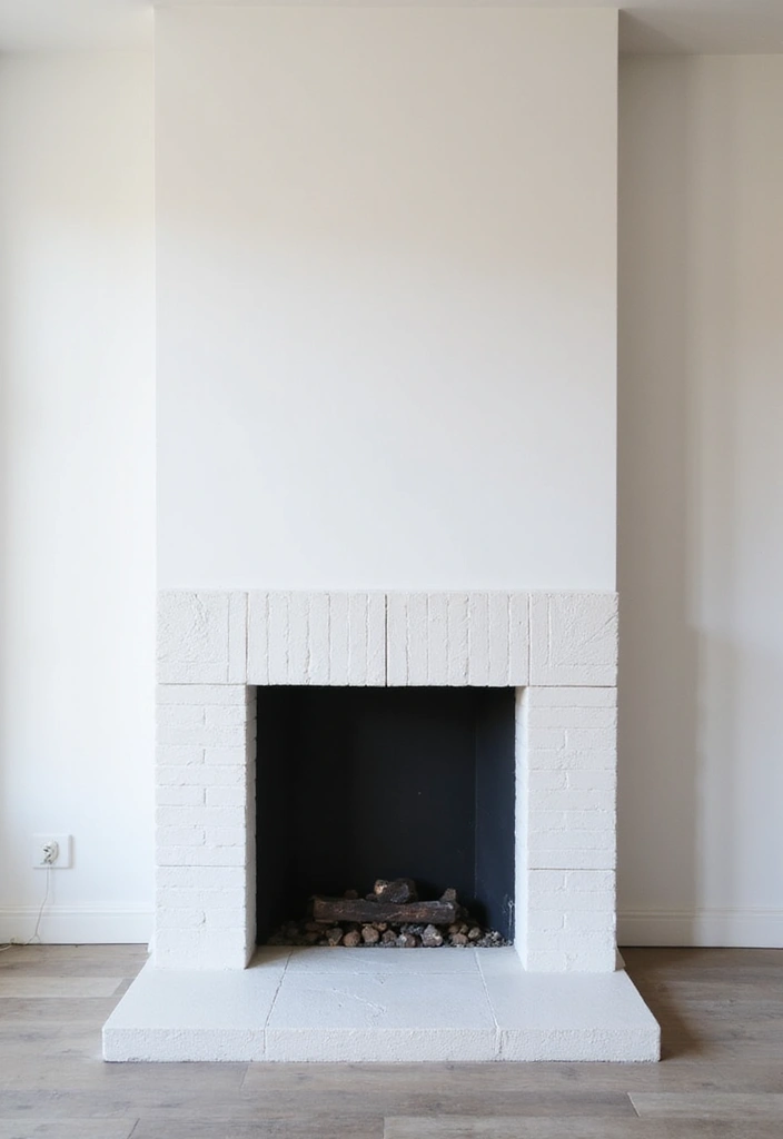 25 Fireplace Tile Inspirations That Refresh Old Designs 15 25 Fireplace Tile Inspirations That Refresh Old Designs - 15. Minimalist White Tiles