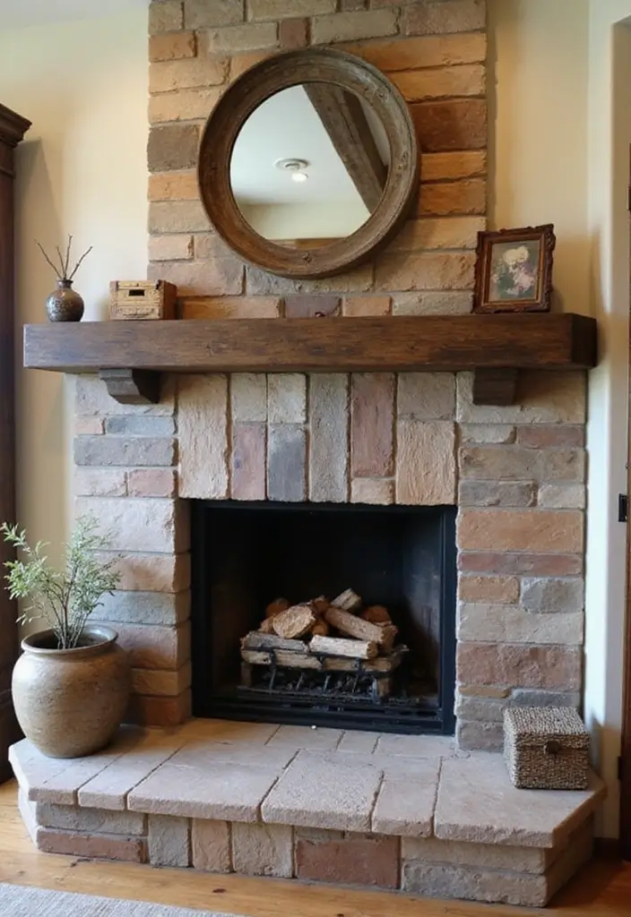 25 Fireplace Tile Inspirations That Refresh Old Designs 16 25 Fireplace Tile Inspirations That Refresh Old Designs - 16. Reclaimed Wood Tiles