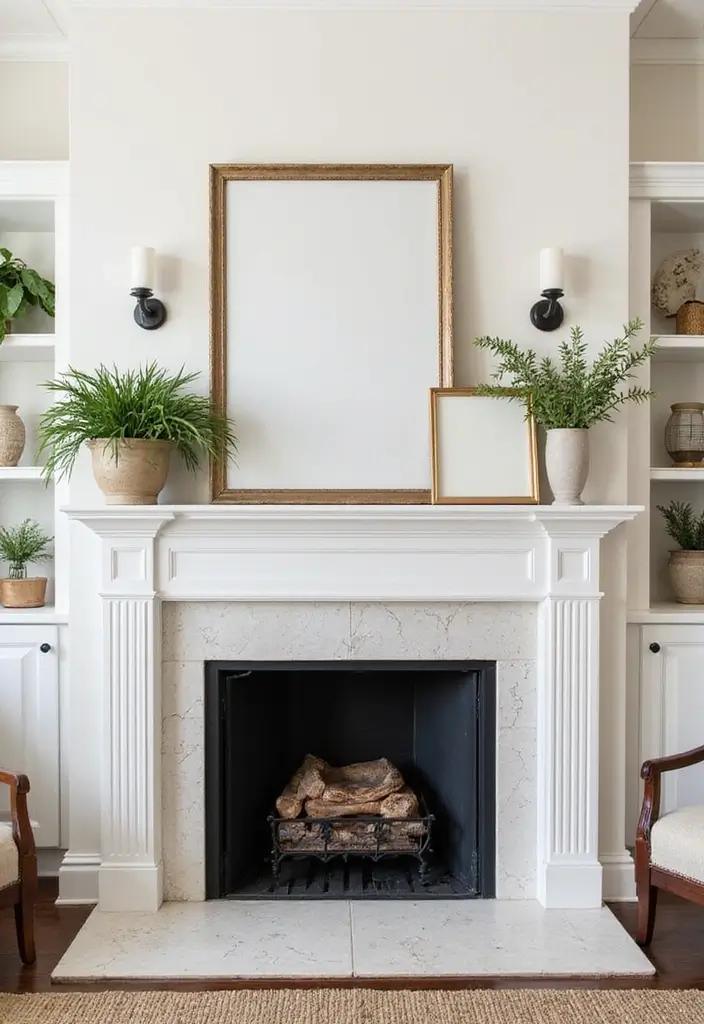 25 Fireplace Wall Designs That Make a Big Statement 24 25 Fireplace Wall Designs That Make a Big Statement - 24. Custom Mantels