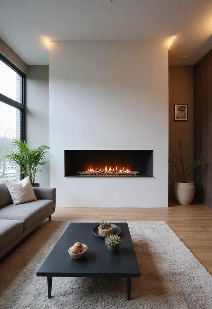 25 Fireplace Wall Designs That Make a Big Statement 25 25 Fireplace Wall Designs That Make a Big Statement - 25. Open Concept Fireplaces