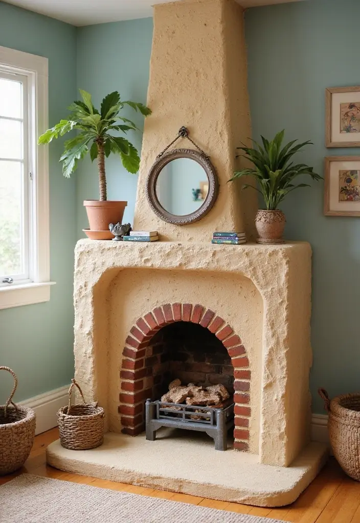 25 Minecraft Fireplace Designs You’ll Want to Copy 21 25 Minecraft Fireplace Designs You’ll Want to Copy - 21. Treasure Island Fireplace