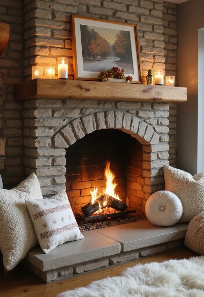 25 Minecraft Fireplace Designs You’ll Want to Copy 4 25 Minecraft Fireplace Designs You’ll Want to Copy - 4. Cozy Cottage Fireplace