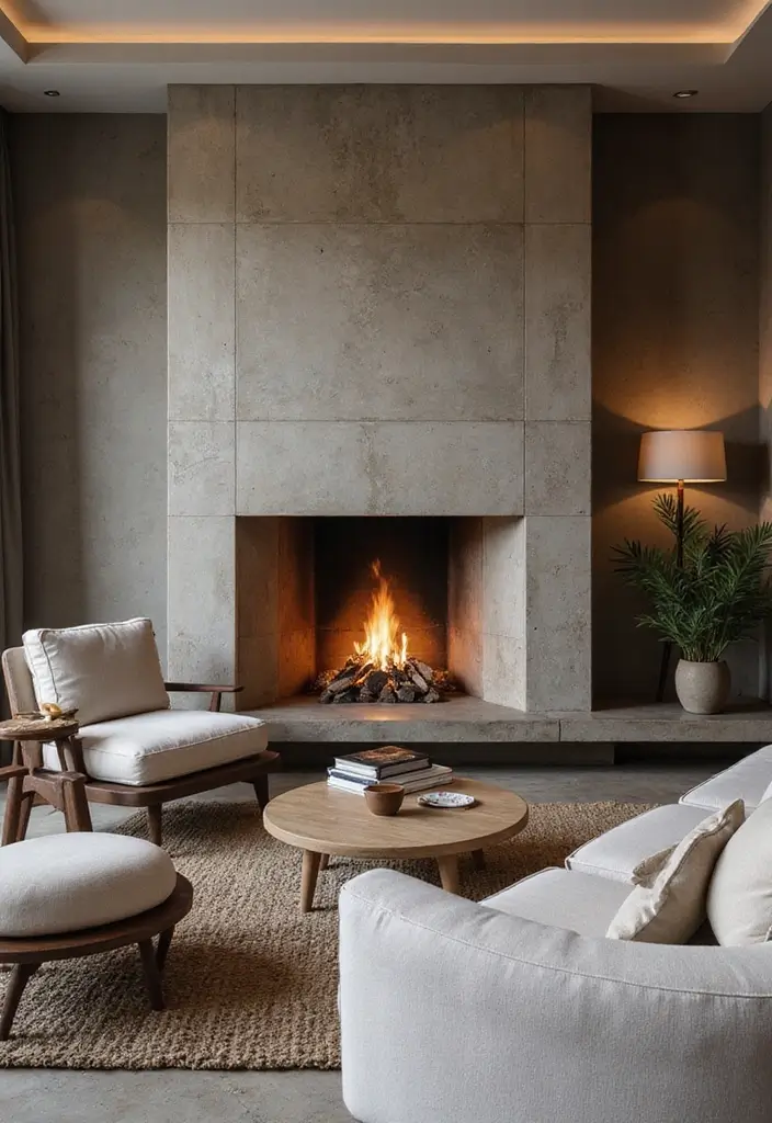 27 Bedroom Fireplace Ideas That Feel Like Pure Luxury - 20. Textured Finishes