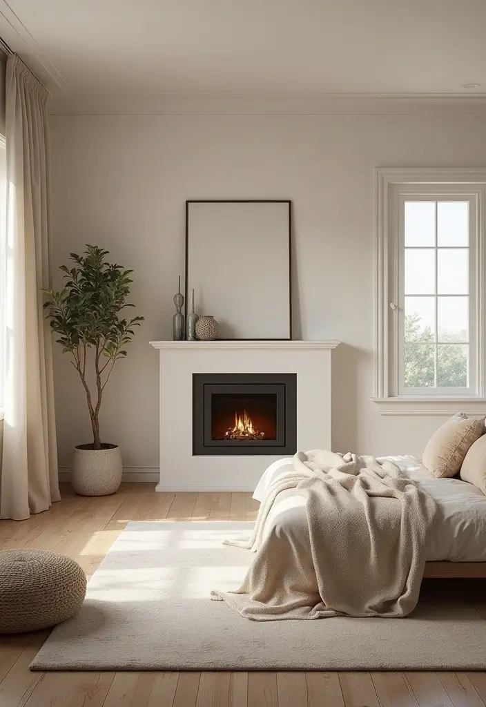 27 Bedroom Fireplace Ideas That Feel Like Pure Luxury - 8. Cozy Corner Fireplaces