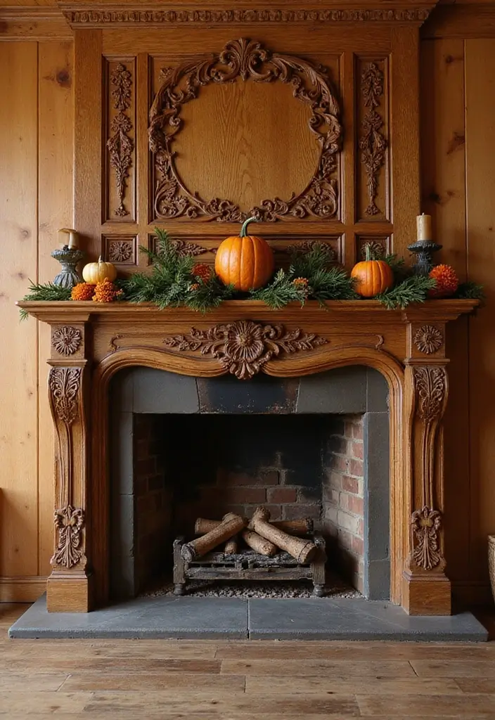 27 Craftsman Fireplace Designs That Highlight Classic Style 2 27 Craftsman Fireplace Designs That Highlight Classic Style - 2. Handcrafted Wooden Mantels