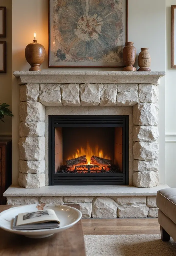 27 Electric Fireplace Ideas That Feel Real and Modern 15 27 Electric Fireplace Ideas That Feel Real and Modern - 15. Electric Fireplaces with Surrounds