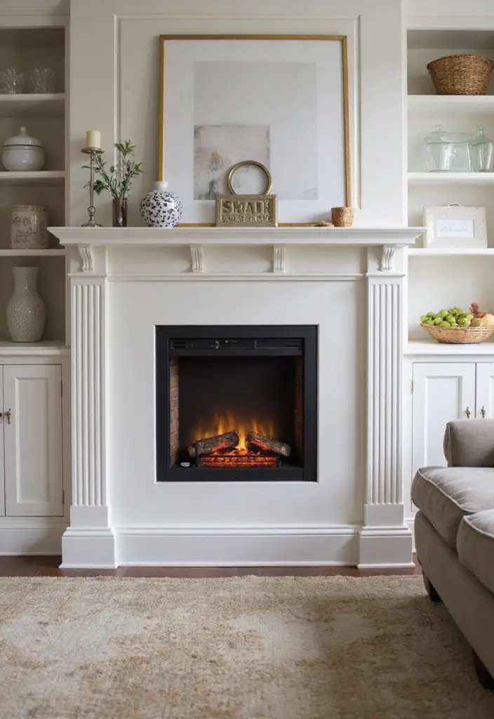 27 Electric Fireplace Ideas That Feel Real and Modern 3 27 Electric Fireplace Ideas That Feel Real and Modern - 3. Built-in Fireplace Solutions