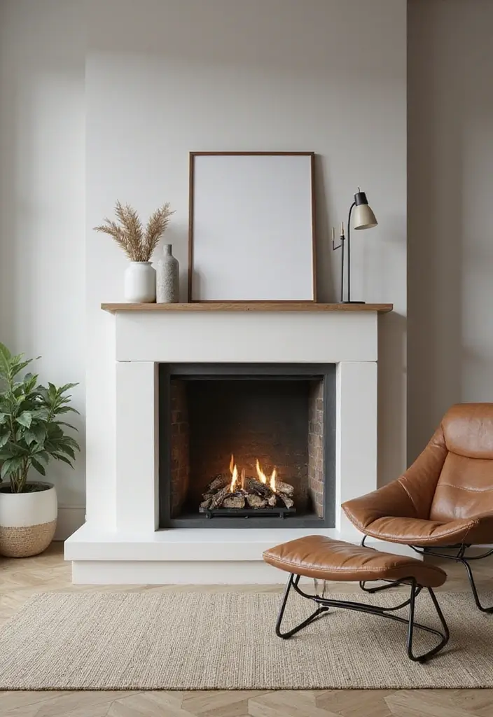 27 Fireplace Ideas That Instantly Make Living Rooms Cozier - 10. Modern Fireplaces
