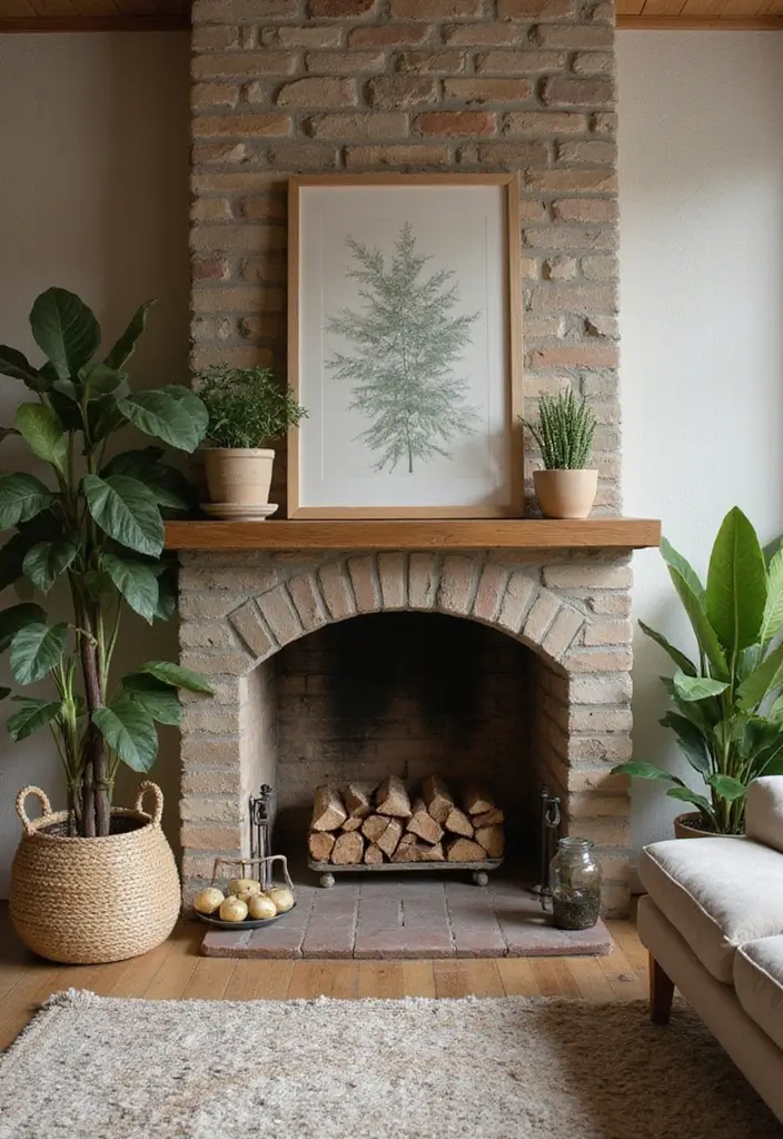 27 Fireplace Ideas That Instantly Make Living Rooms Cozier - 17. Eco-Friendly Options