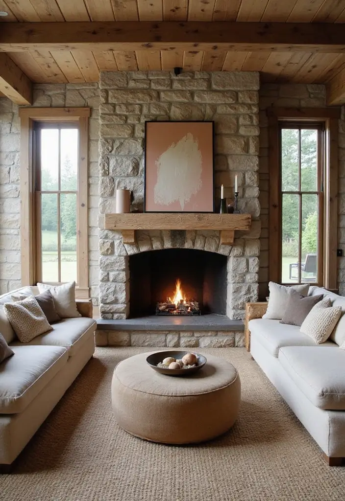 27 Fireplace Inspiration Pins Everyone’s Saving - 18. Fireplaces with Built-In Seating