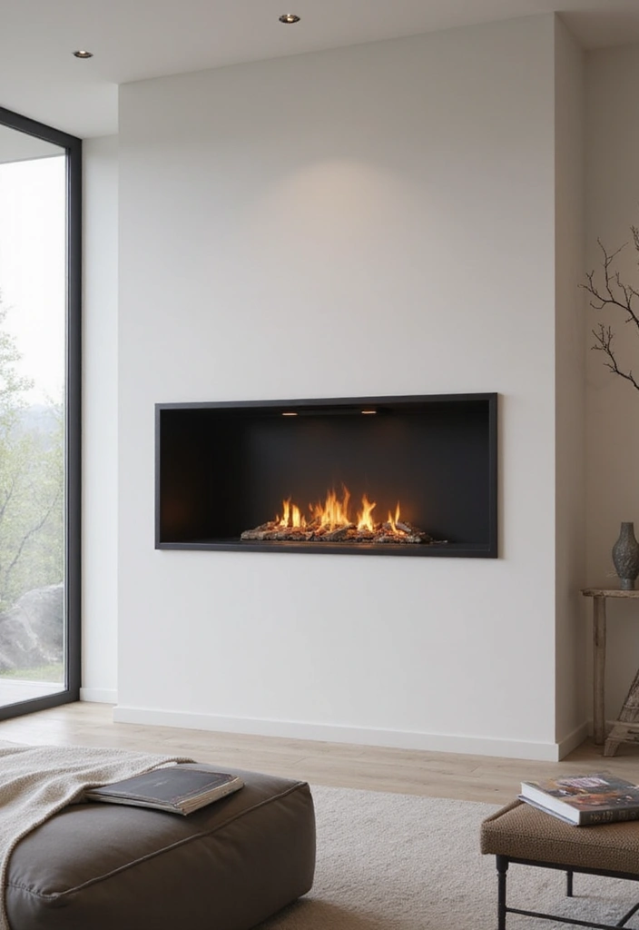 27 Fireplace Inspiration Pins Everyone’s Saving - 2. Sleek Modern Fireplaces