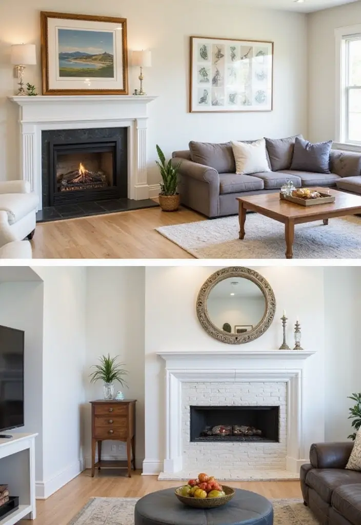 27 Fireplace Inspiration Pins Everyone’s Saving - 22. Combining Different Types of Fireplaces