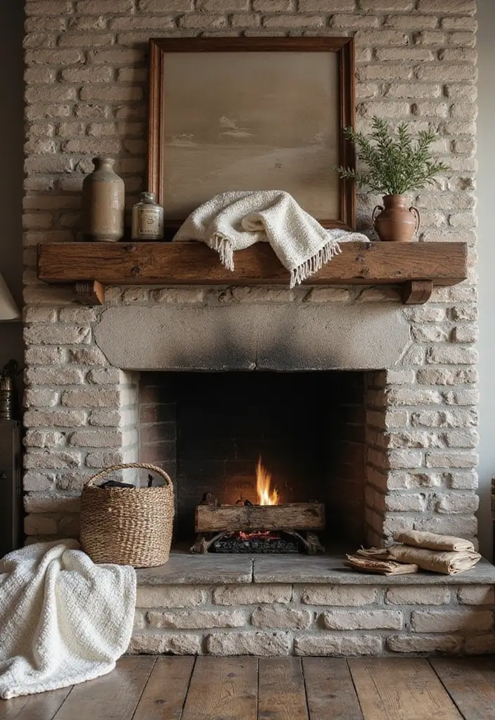 27 Mantel Decorating Ideas Christmas Guests Will Love 26 27 Mantel Decorating Ideas Christmas Guests Will Love - 26. Warm Textiles