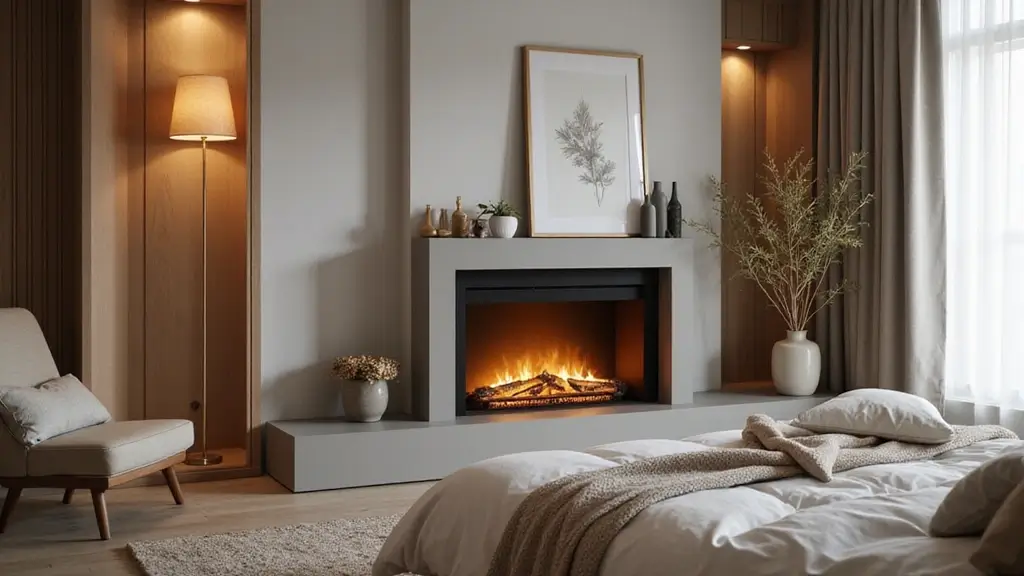 28 Electric Fireplace in Bedroom Ideas That Add Instant Luxury