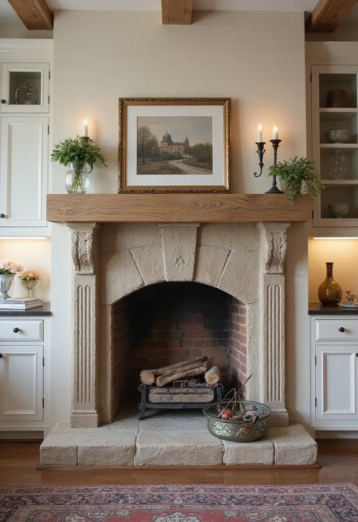 28 Kitchen Fireplace Ideas That Feel Unexpected but Perfect 28 28 Kitchen Fireplace Ideas That Feel Unexpected but Perfect - 28. Hybrid Fireplace Design