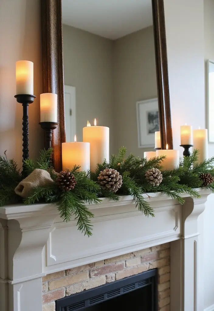 28 Mantel Christmas Decorating Ideas Pinterest Loves 1 28 Mantel Christmas Decorating Ideas Pinterest Loves - 1. Evergreen Elegance