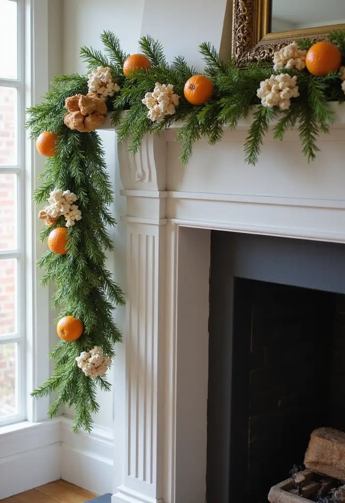 28 Mantel Christmas Decorating Ideas Pinterest Loves 8 28 Mantel Christmas Decorating Ideas Pinterest Loves - 8. Whimsical Garlands