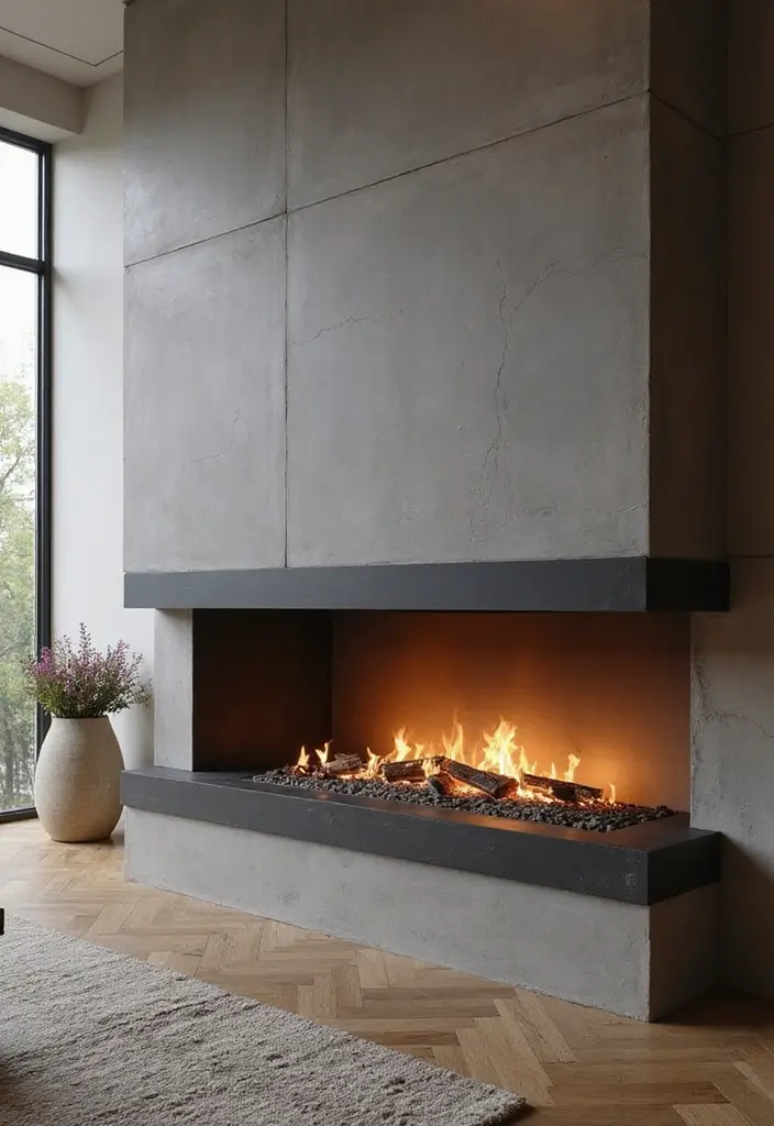 28 Modern Fireplace Ideas That Feel Sleek and Warm - 10. Built-In Fireplaces