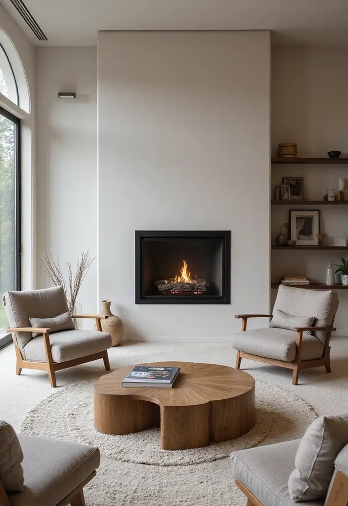 28 Modern Fireplace Ideas That Feel Sleek and Warm - 5. Glass Enclosed Fireplaces