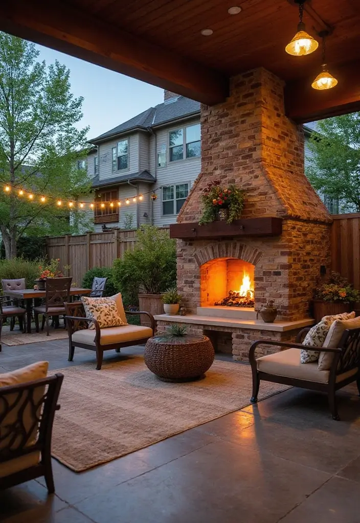 28 Outdoor Fireplace Ideas That Extend Living Spaces 14 28 Outdoor Fireplace Ideas That Extend Living Spaces - 14. Fireplaces with Pizza Ovens