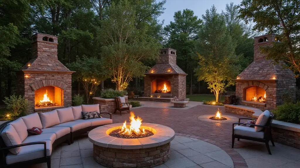 28 Outdoor Fireplace Ideas That Extend Living Spaces