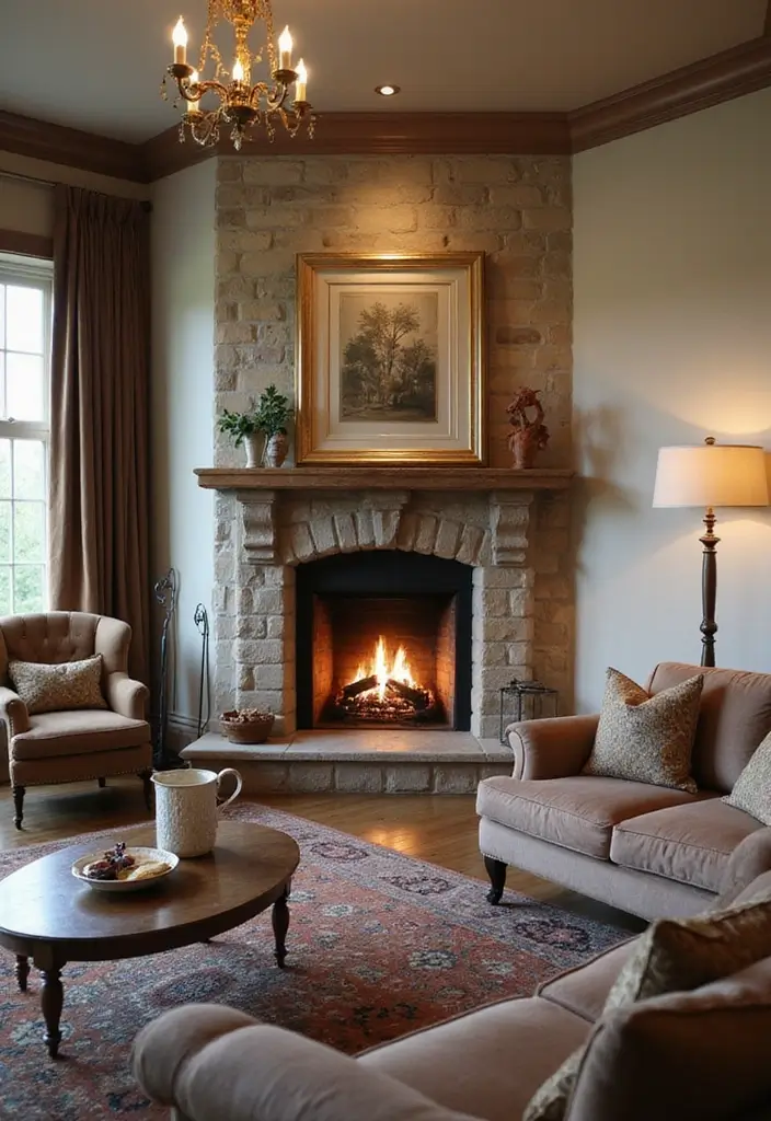28 Two Story Fireplace Inspirations That Steal the Show 17 28 Two Story Fireplace Inspirations That Steal the Show - 17. Elegant Corner Fireplaces