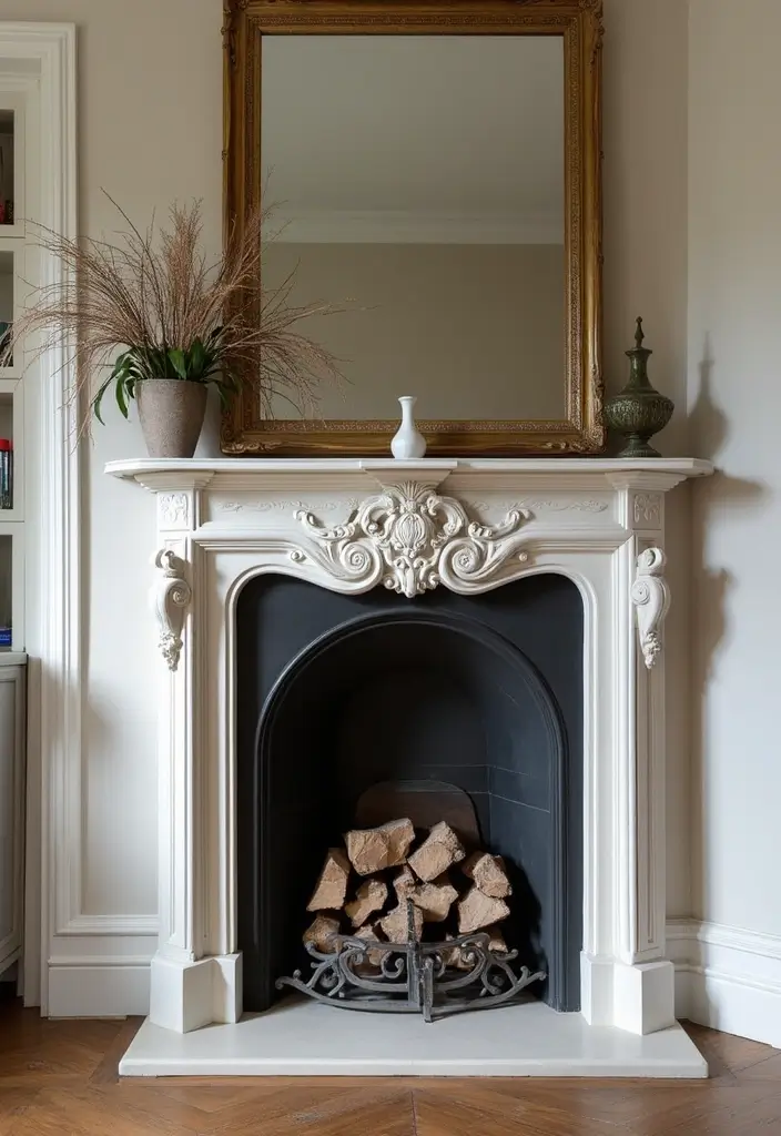 29 Corner Fireplace Inspirations That Maximize Space 20 29 Corner Fireplace Inspirations That Maximize Space - 20. Statement Mantels