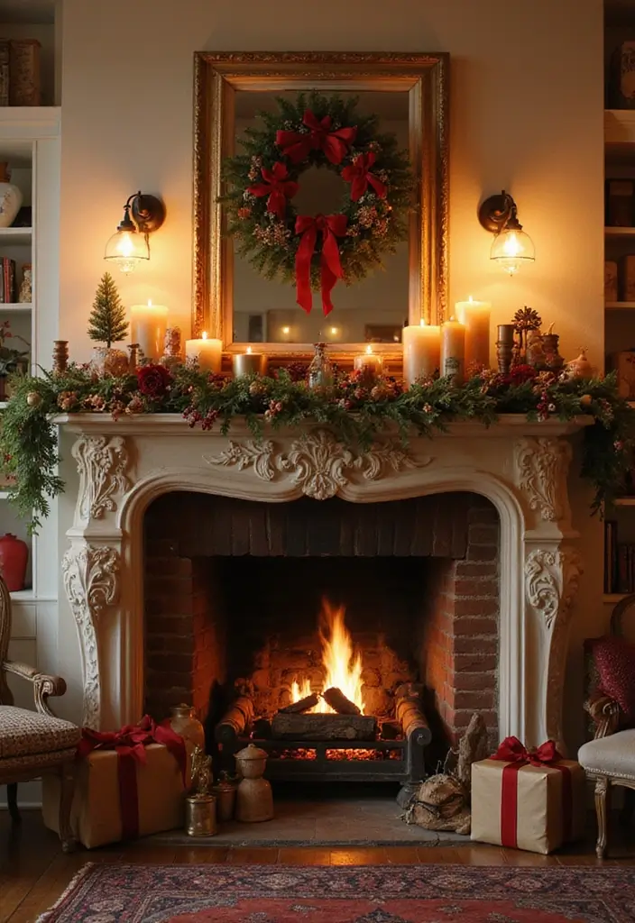 29 Fall Mantel Decor Ideas That Warm Up Any Room 28 29 Fall Mantel Decor Ideas That Warm Up Any Room - 28. Heartfelt Gifts and Mementos