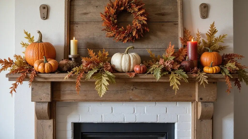 29 Fall Mantel Decor Ideas That Warm Up Any Room