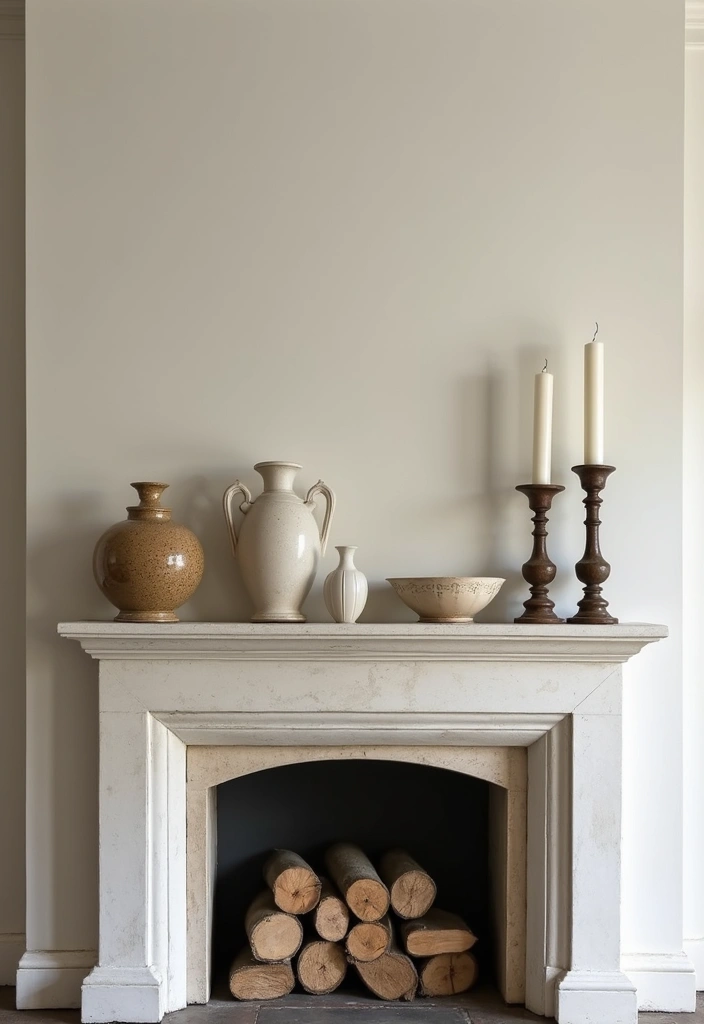 29 Mantel Decor Inspirations That Upgrade Your Space 29 29 Mantel Decor Inspirations That Upgrade Your Space - 29. Timeless Classic Decor