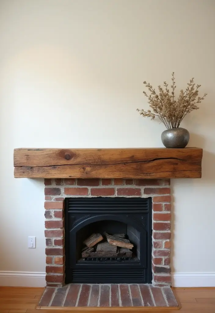 30 Above Fireplace Decor Ideas That Tie the Room Together 15 30 Above Fireplace Decor Ideas That Tie the Room Together - 15. Reclaimed Wood Mantels