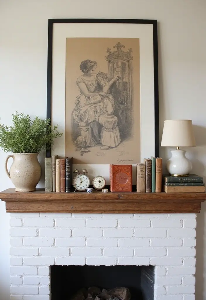 30 Above Fireplace Decor Ideas That Tie the Room Together 20 30 Above Fireplace Decor Ideas That Tie the Room Together - 20. Fun Themed Collections