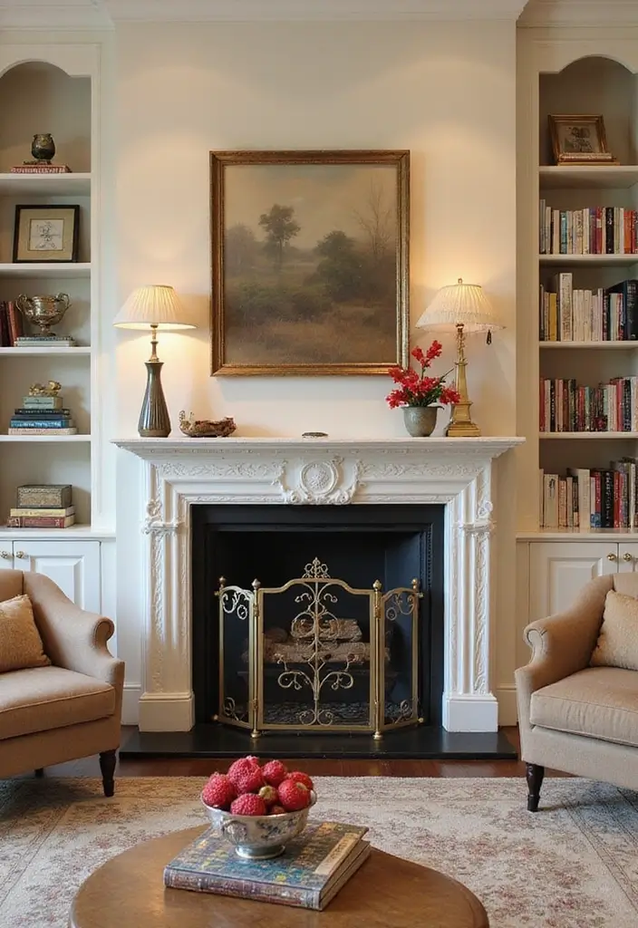 30 Fake Fireplace Ideas That Still Feel Magical 15 30 Fake Fireplace Ideas That Still Feel Magical - 15. Fireplace Screens
