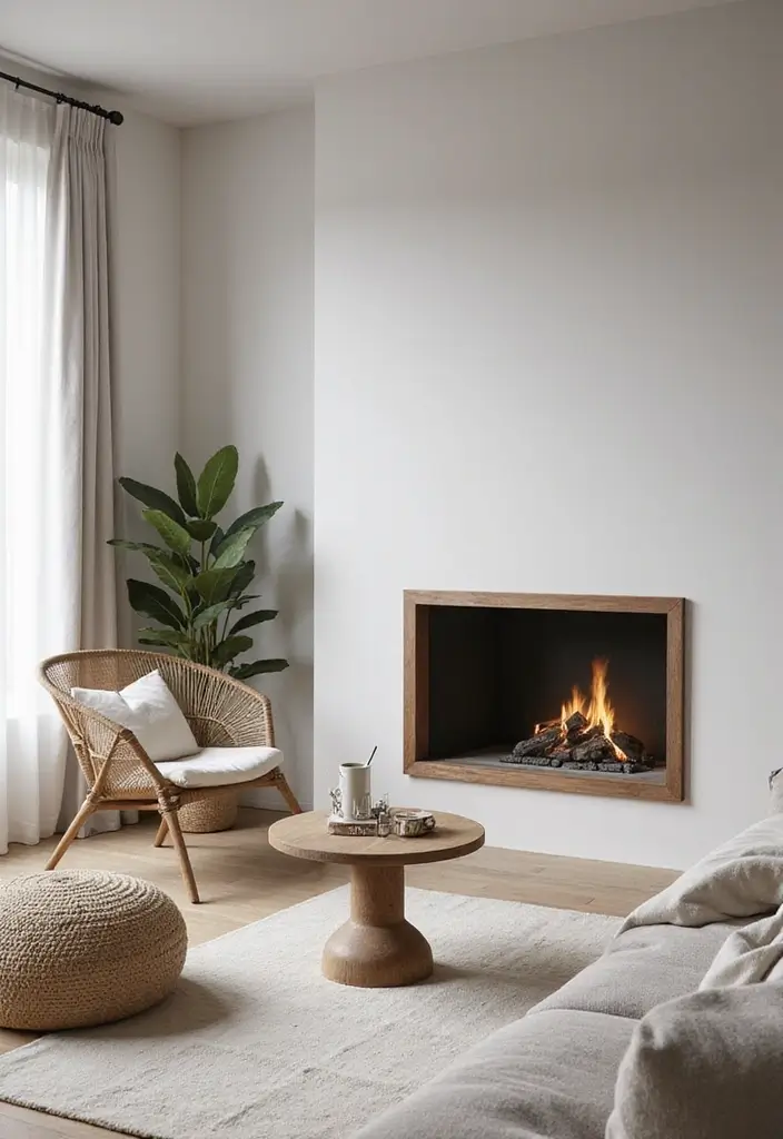 30 Fake Fireplace Ideas That Still Feel Magical 22 30 Fake Fireplace Ideas That Still Feel Magical - 22. Nordic Style Fireplaces