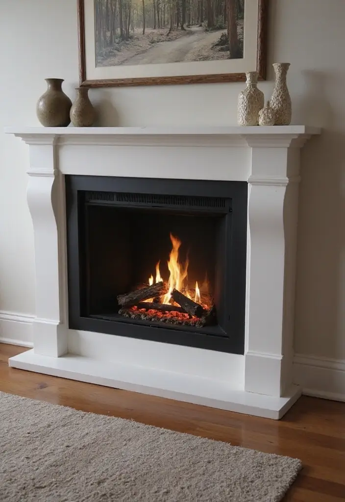 30 Gas Fireplace Ideas That Feel Modern and Efficient 15 30 Gas Fireplace Ideas That Feel Modern and Efficient - 15. Customizable Fireplace Designs
