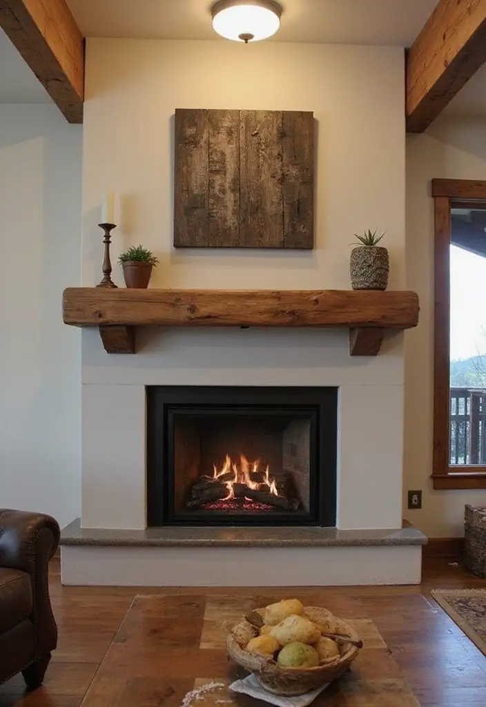 30 Gas Fireplace Ideas That Feel Modern and Efficient 27 30 Gas Fireplace Ideas That Feel Modern and Efficient - 27. Integrated Log Storage