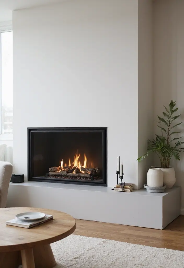 30 Gas Fireplace Ideas That Feel Modern and Efficient 30 30 Gas Fireplace Ideas That Feel Modern and Efficient - 30. Fireplace Decor Tips for a Modern Touch