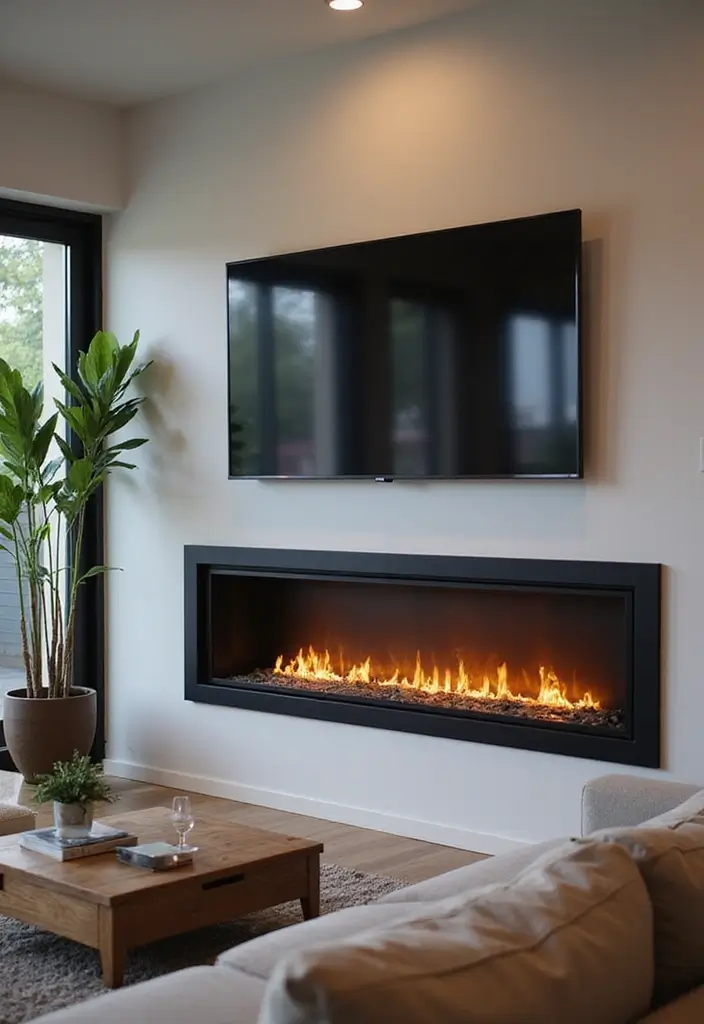 30 Gas Fireplace Ideas That Feel Modern and Efficient 9 30 Gas Fireplace Ideas That Feel Modern and Efficient - 9. Gas Fireplaces with Smart Features