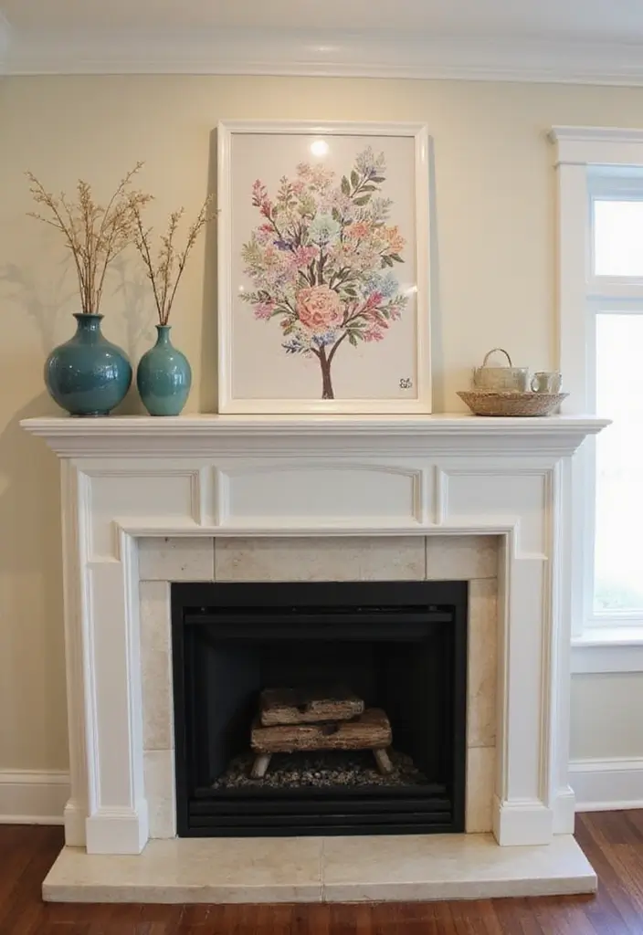 30 Rustic Fireplace Designs That Feel Cabin-Cozy 24 30 Rustic Fireplace Designs That Feel Cabin-Cozy - 24. Custom Mantels