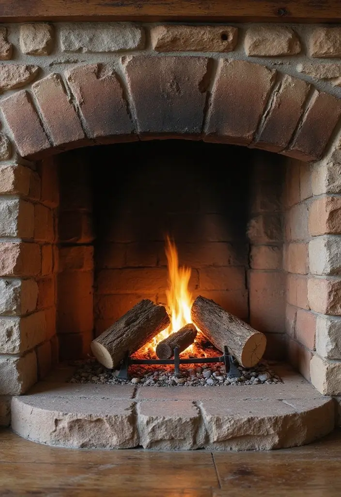 30 Rustic Fireplace Designs That Feel Cabin-Cozy 27 30 Rustic Fireplace Designs That Feel Cabin-Cozy - 27. Firewood Display