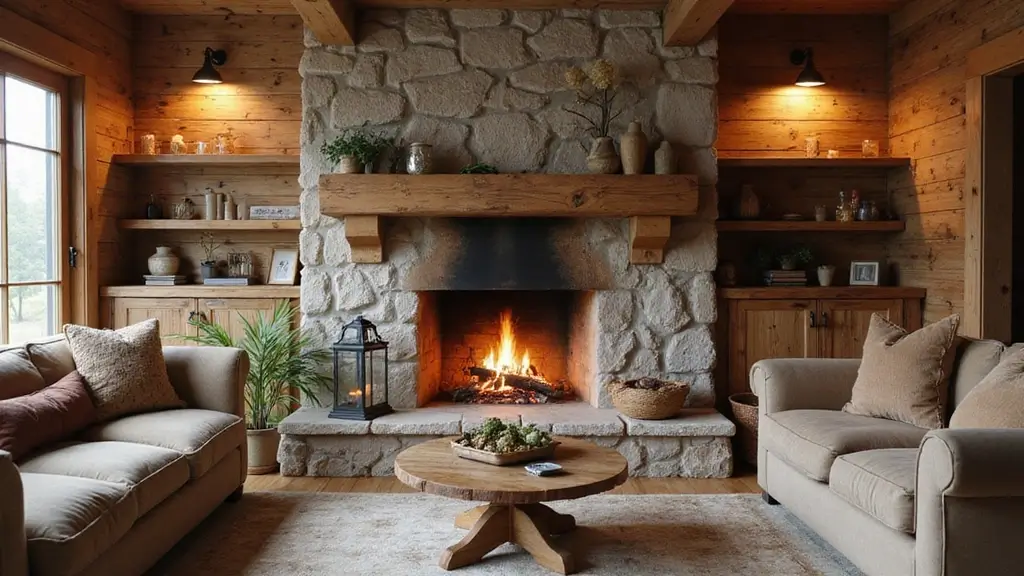 30 Rustic Fireplace Designs That Feel Cabin-Cozy