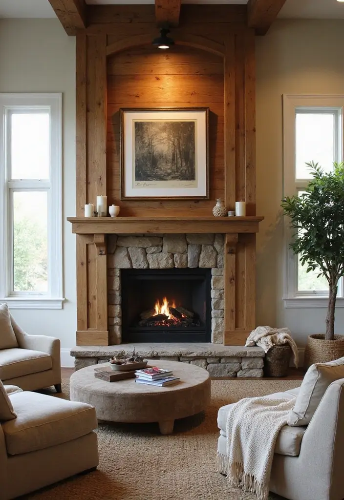 30 Tall Fireplace Designs That Command Attention 20 30 Tall Fireplace Designs That Command Attention - 20. Open Hearth Designs