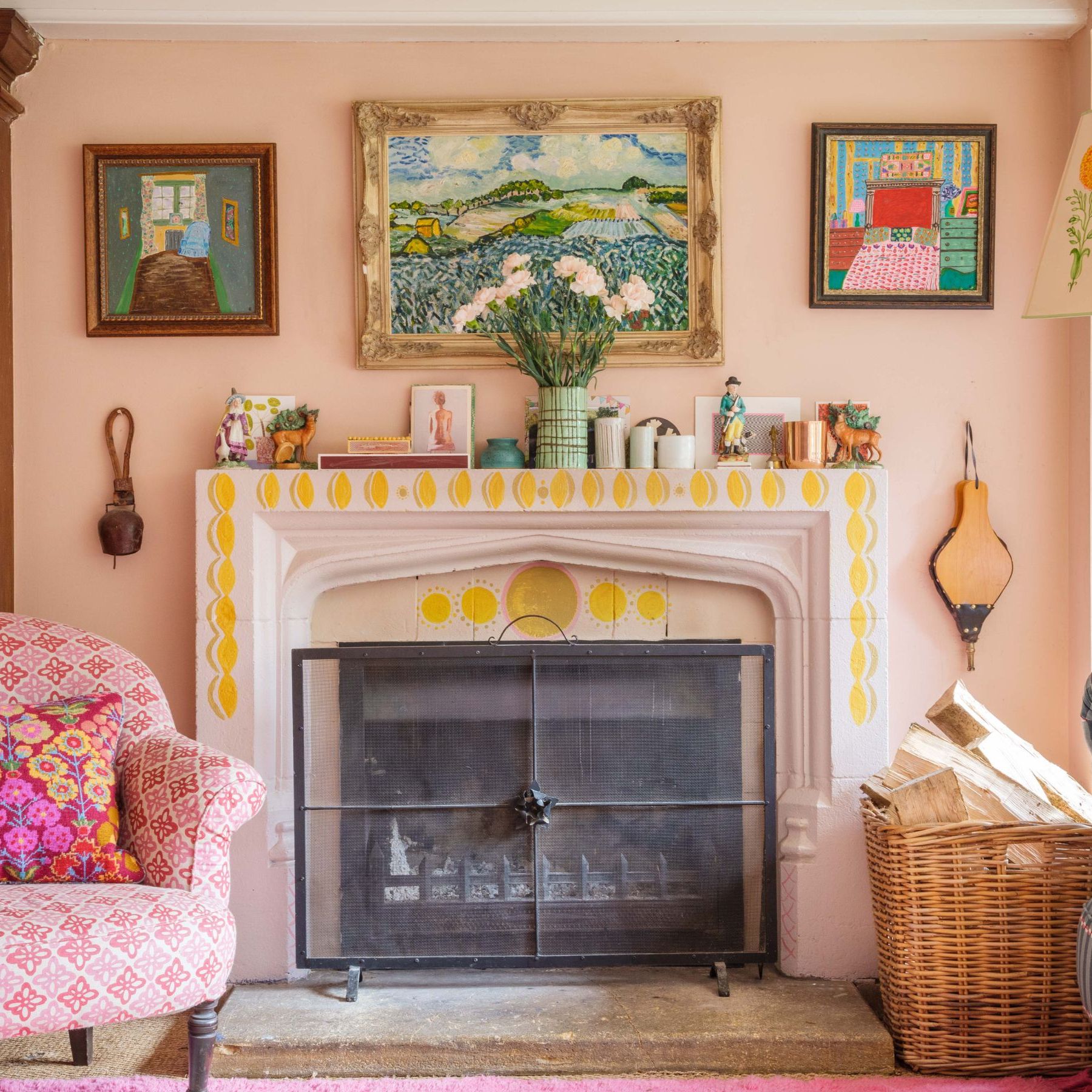 Breathing New Life into Your Space - Creative Ideas for Decorating an Unused Fireplace 8 Breathing New Life into Your Space - Creative Ideas for Decorating an Unused Fireplace