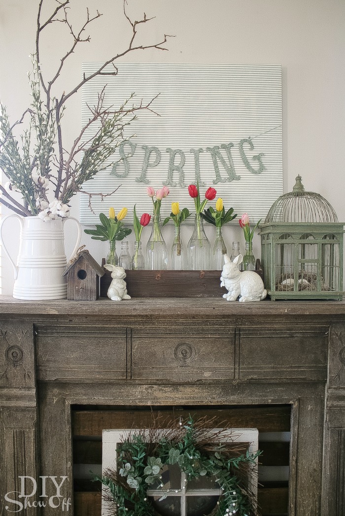 Welcome Spring Essential Mantel Decorating Tips to Brighten Your Home 5 Welcome Spring Essential Mantel Decorating Tips to Brighten Your Home
