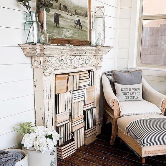 Breathing New Life into Your Space - Creative Ideas for Decorating an Unused Fireplace 9 Breathing New Life into Your Space - Creative Ideas for Decorating an Unused Fireplace