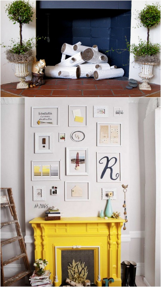 How to Decorate a Non-Working Fireplace - Creative Ideas to Turn It Into a Home Highlight 7 How to Decorate a Non-Working Fireplace - Creative Ideas to Turn It Into a Home Highlight